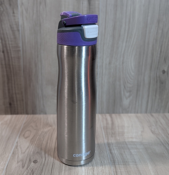 Contigo "AUTOSEAL CHILL" Stainless Steel Water Bottle, 24oz 2017 Purple - Picture 1 of 5